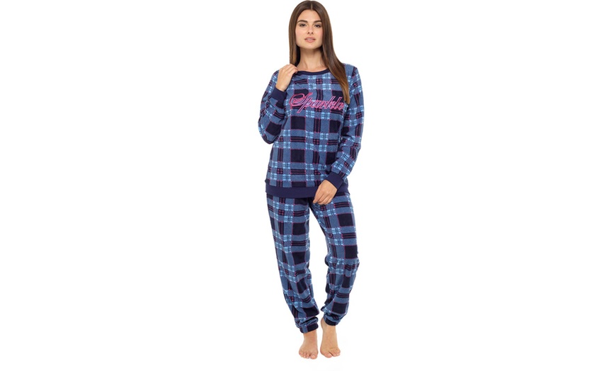 Image 6: Two-Piece Fleece Loungewear Set