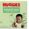 Image 1: Up to 6-Pack Huggies Natural Care PF Baby Wipes Sensitive Unscented