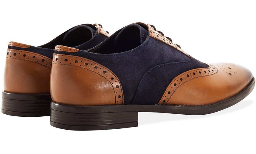 Image 5: Redfoot Men's Square-Toe Brogues