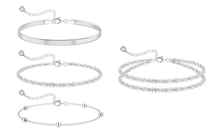 Image 7: One or Two Silver Plated Elegant Bracelets