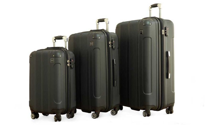 Image 2: Pacific Link Trolley Luggage Set 