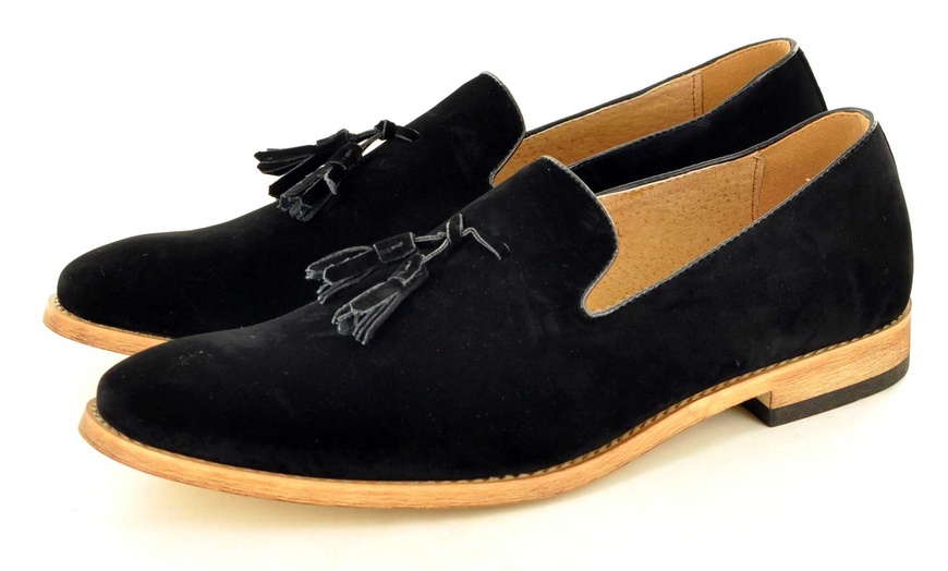 Image 2: Slip-On Tassel Loafers