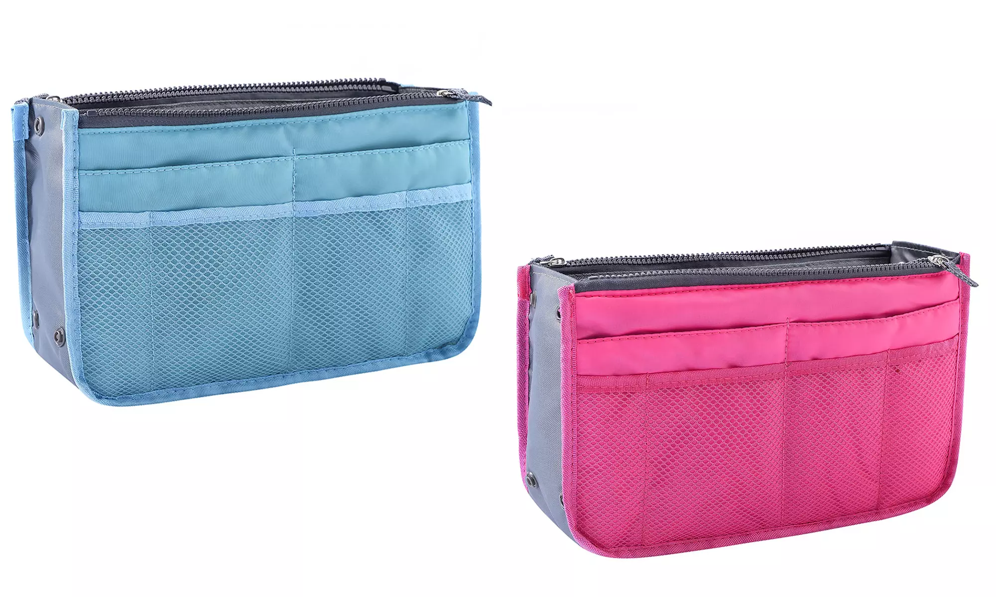 1x, 2x, 3x oder 4x Organizer mit 13 Fächern für Handtasche