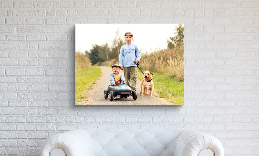 Image 3: Personalised Photo Canvas Prints 