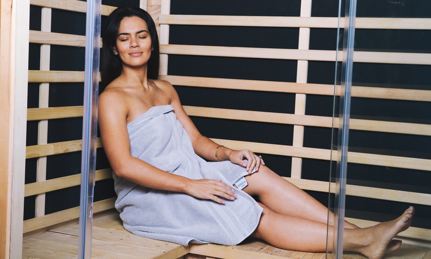 Image 1: Private Infrared Sauna Session