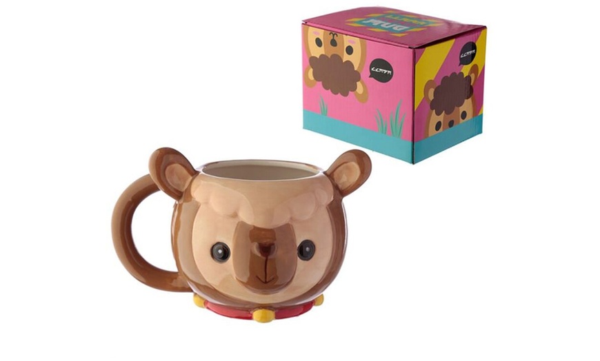 Image 5: Cutiemals Ceramic Animal Head Mug