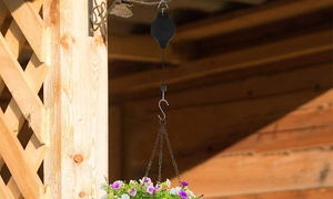 Hanging Basket Pulley with Hook