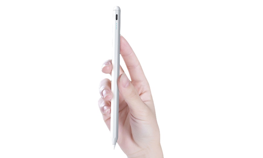 Image 2: Stylus Pen for iPad with Magnetic Wireless Charging