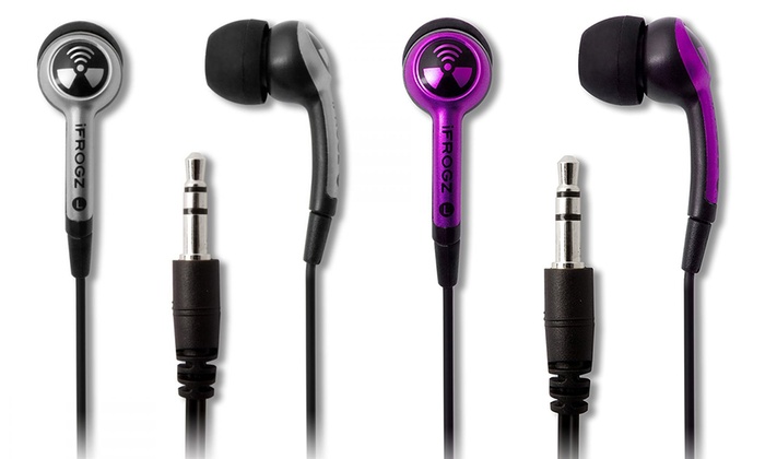 Up To 88% Off on iFrogz Earbuds (1-, 2-, or 5-Pk) | Groupon Goods