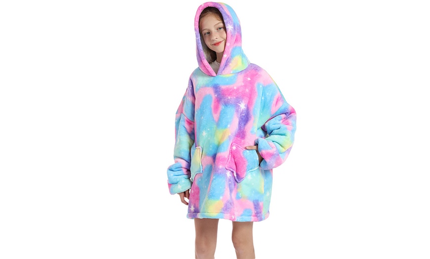 Image 12: Hoodie deken voor kinderen