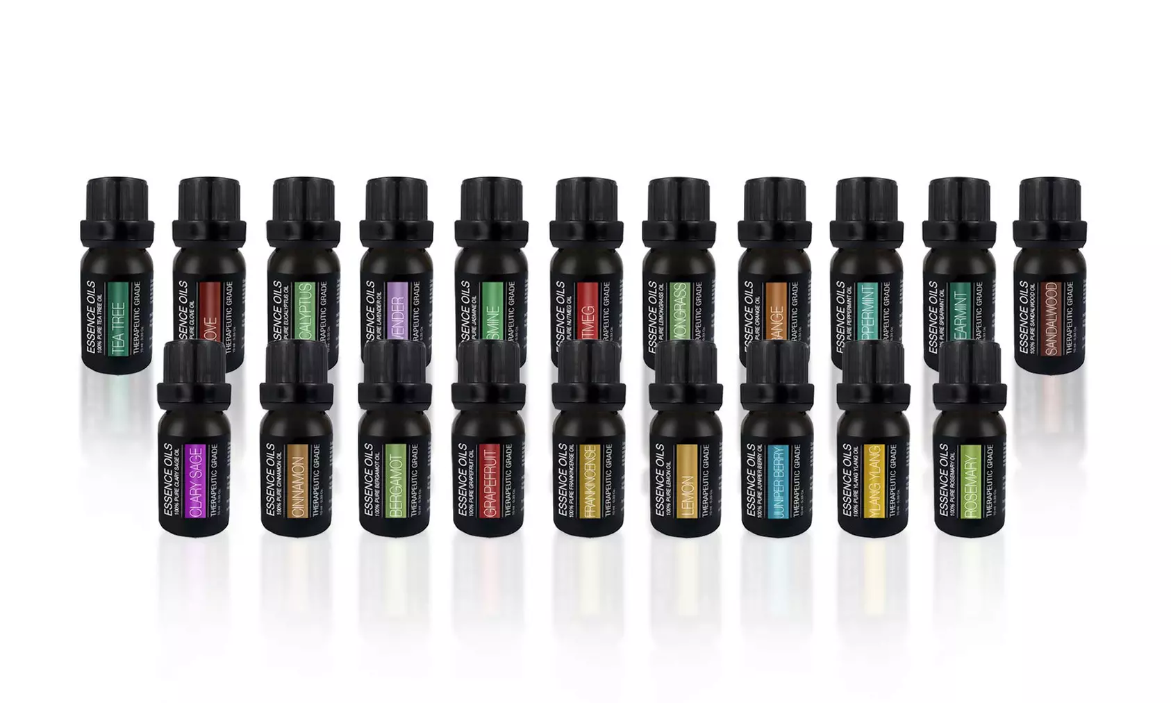 Diffuser with Rotating Display Stand and 20 Essential Oils - Second Medium