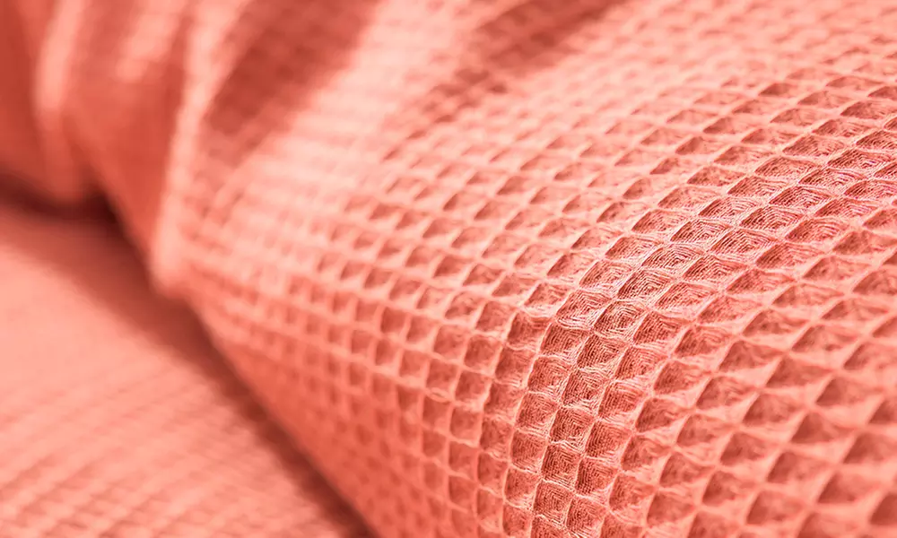 Honingraat katoenen dekbedovertrek set