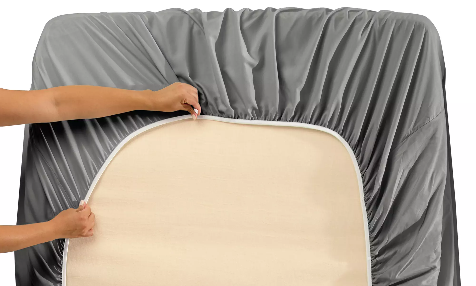 Nestl Extra Deep Pocket Sheets - 18-24 Inch Fitted Bed Sheet Set - 6 Piece