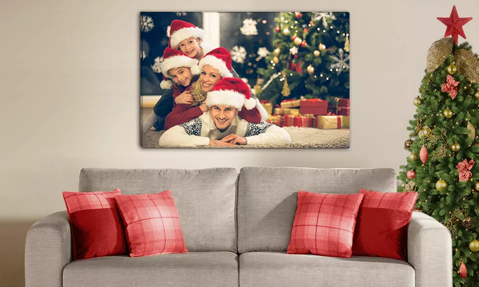 Custom Canvas Prints with or without Shipping from Simple Canvas Prints (Up to 92% Off). 10 Options Available. - Primary Image