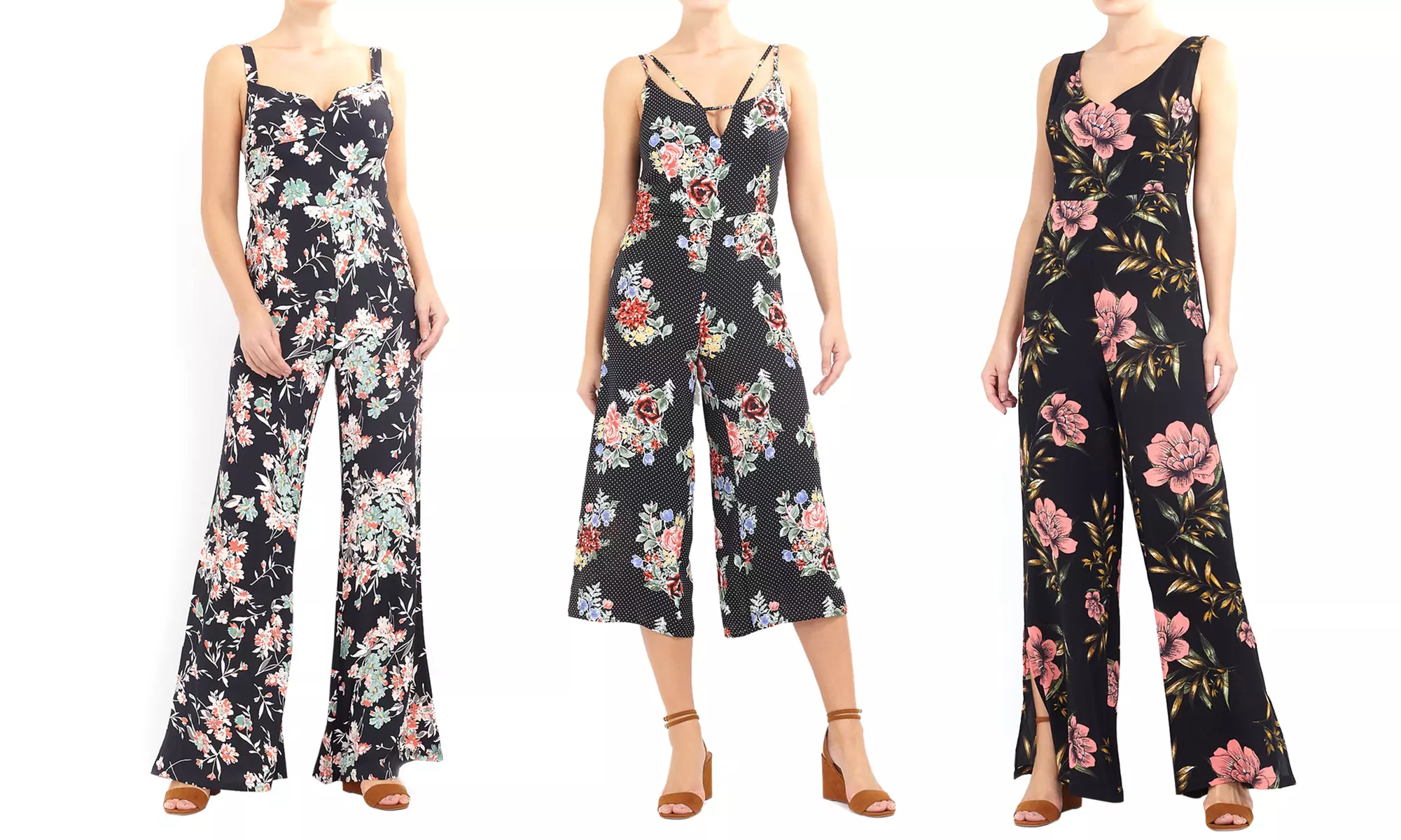 Combinaison à imprimé floral de la marque Brave Soul - Primary Image