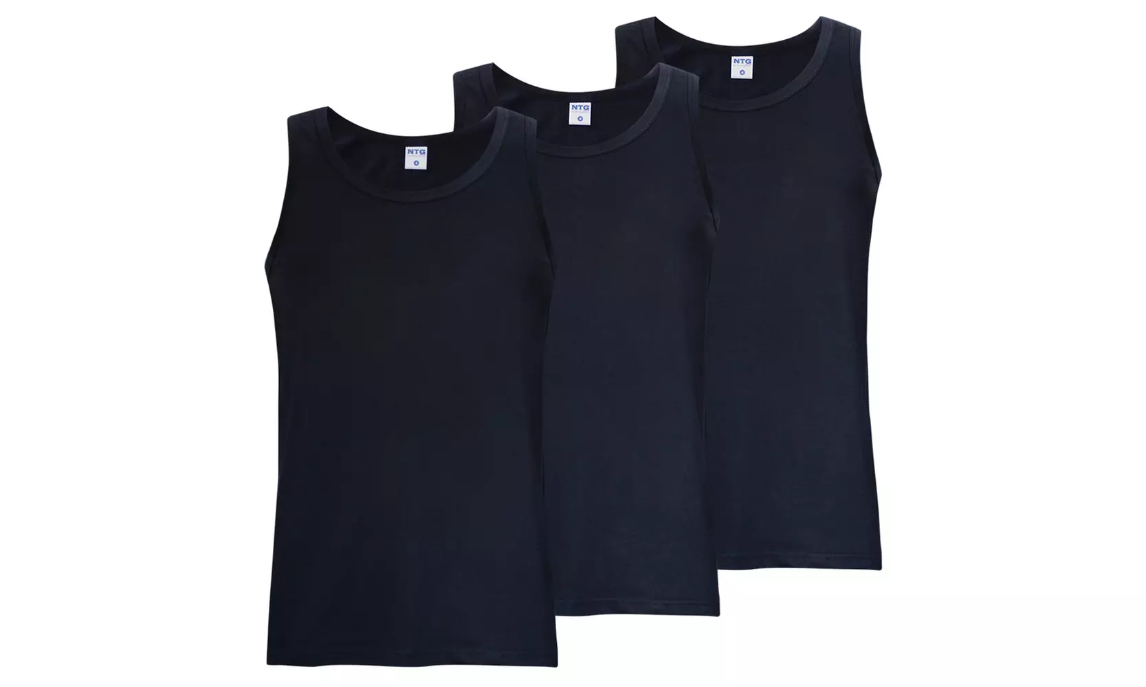 Set da 3 o 6 canotte da uomo De Fonseca o Nottingham