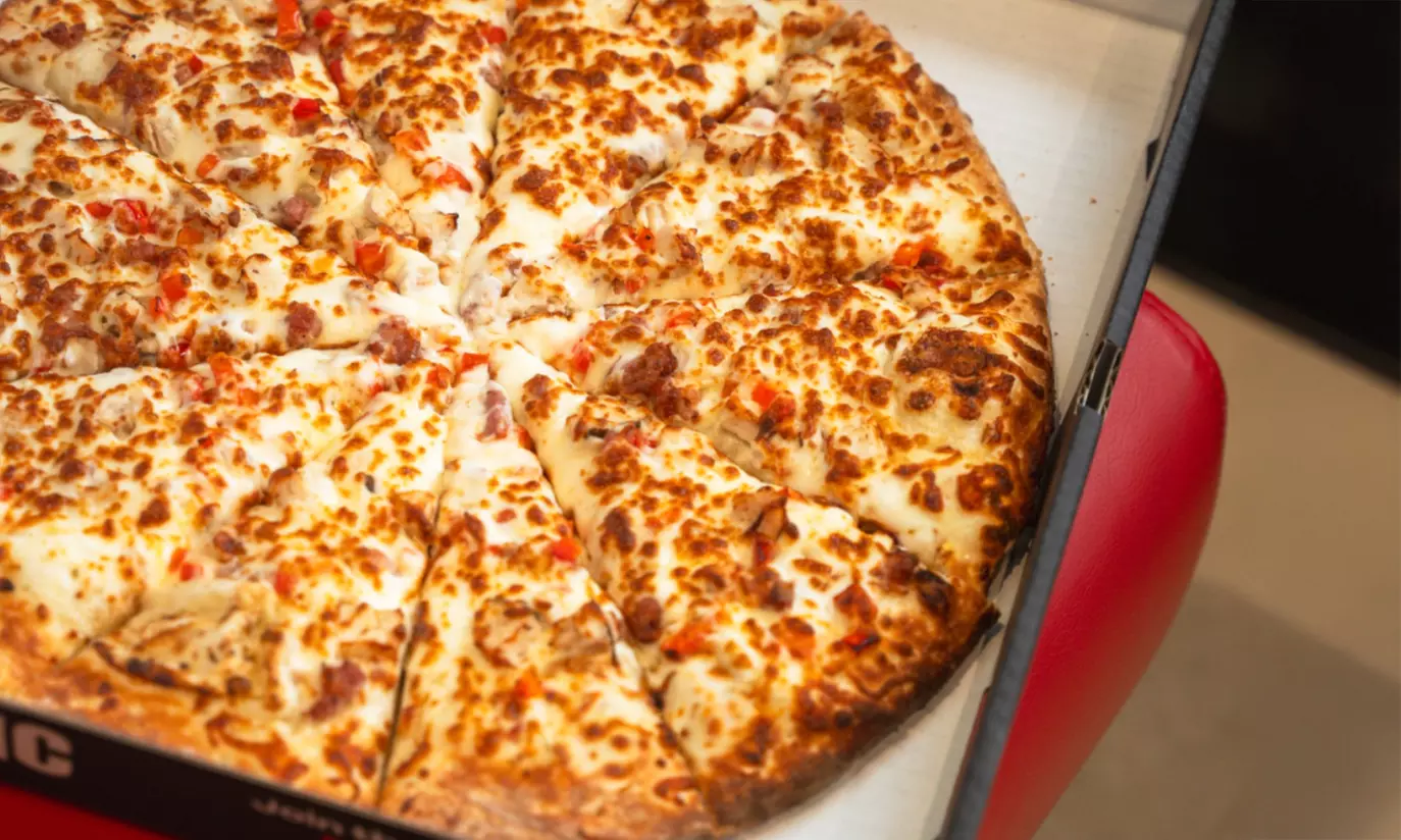 Credit to Spend on Food and Drinks or Large Signature/Classic Pizza