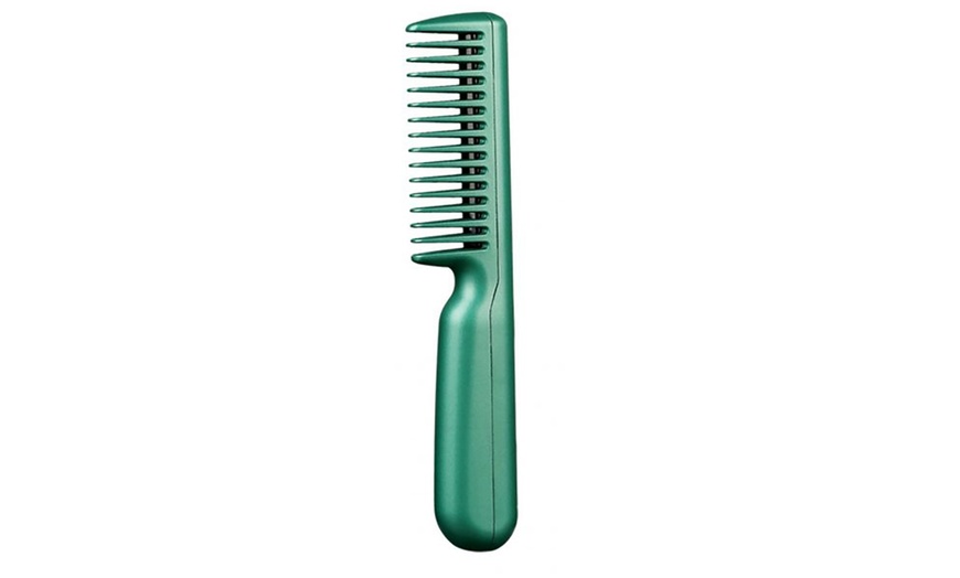 Image 2: Electric Hair-Straightening Comb