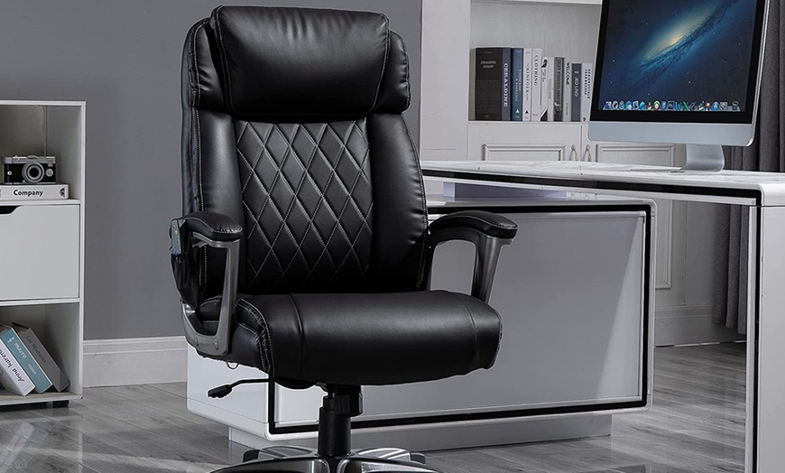 Image 64: Vinsetto Massage Office Chair