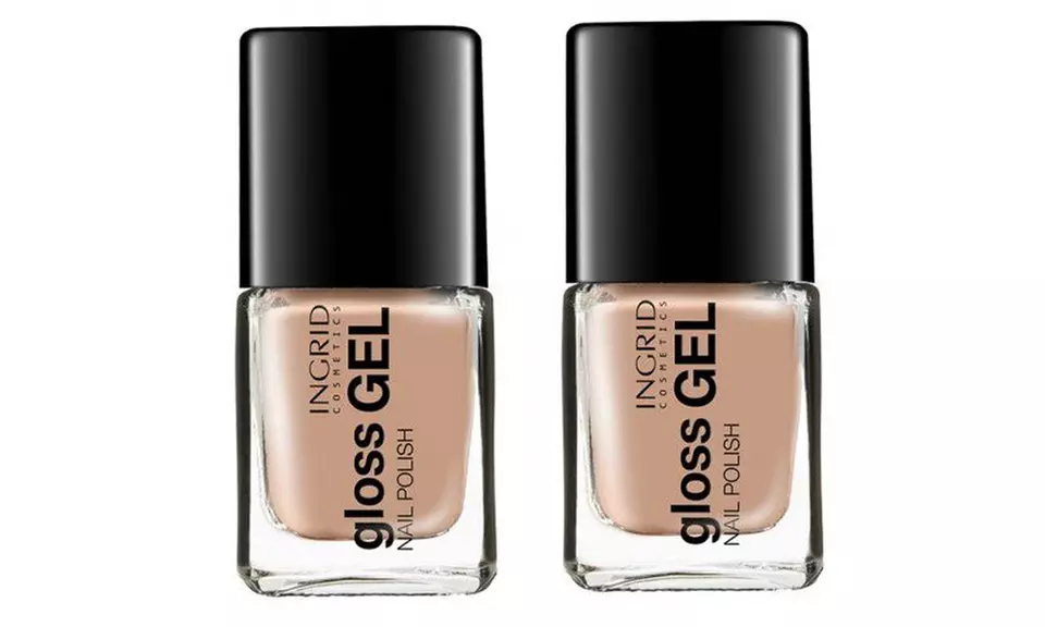 2 flacons de vernis brillant Ingrid Cosmetics
