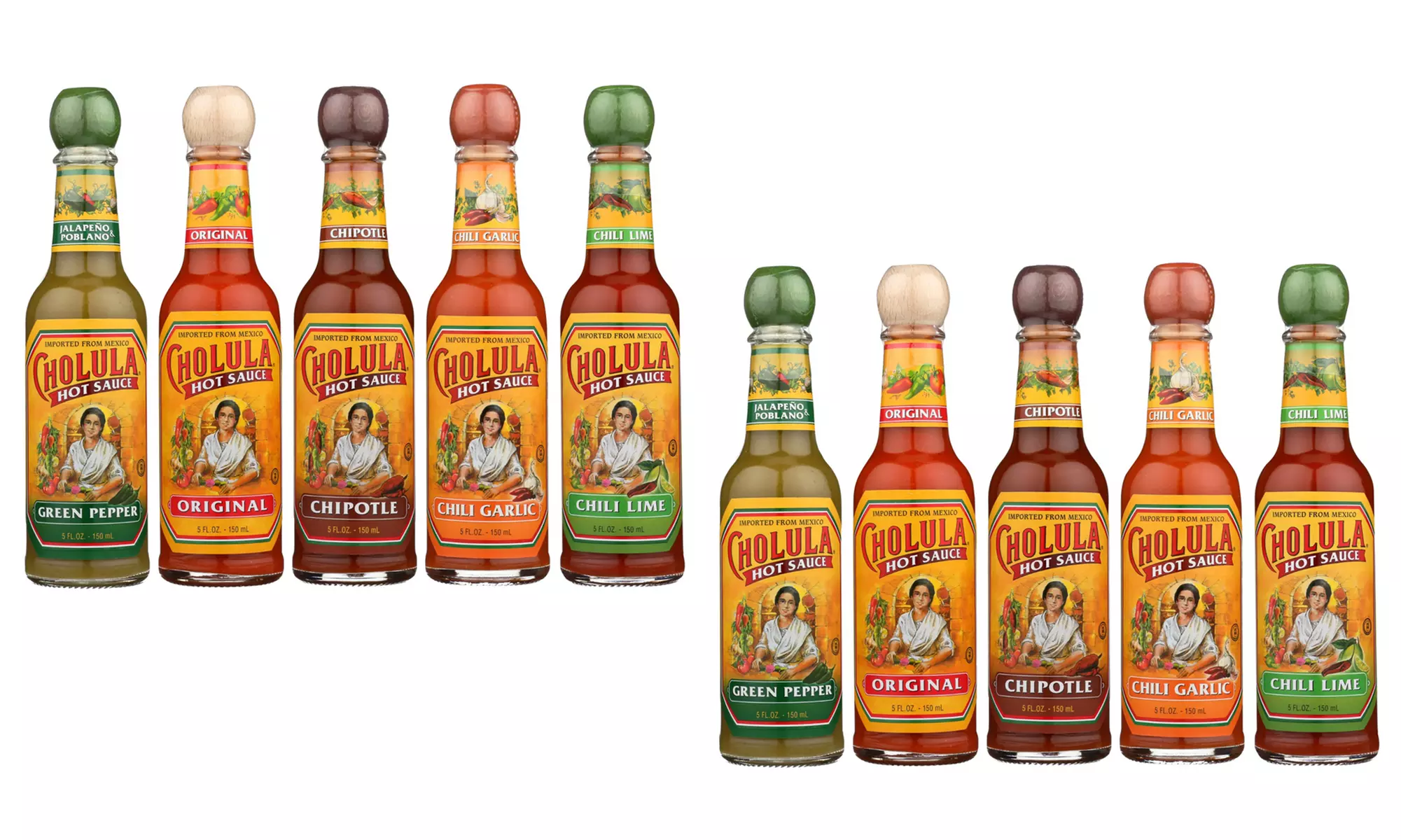 Cholula Hot Sauce Variety Pack, 10-Count - Primary Image