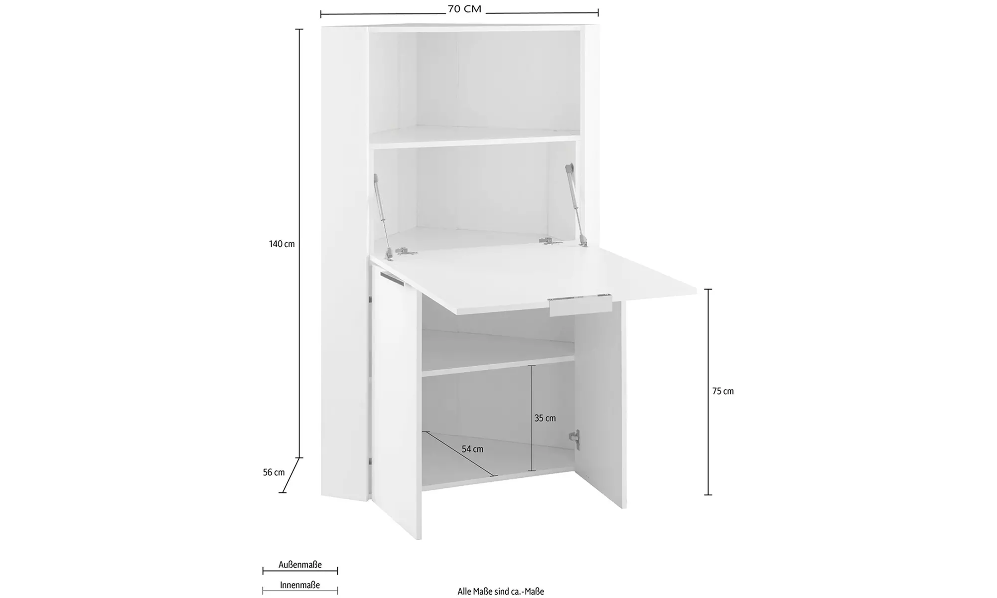 Scrivania angolare o scrivania regolare