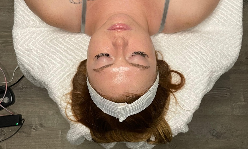 Image 5: Glow & Lift: Spa Facial with Brow Thread or Lash Enhancements