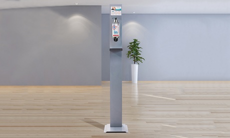 Piantana per dispenser in metallo