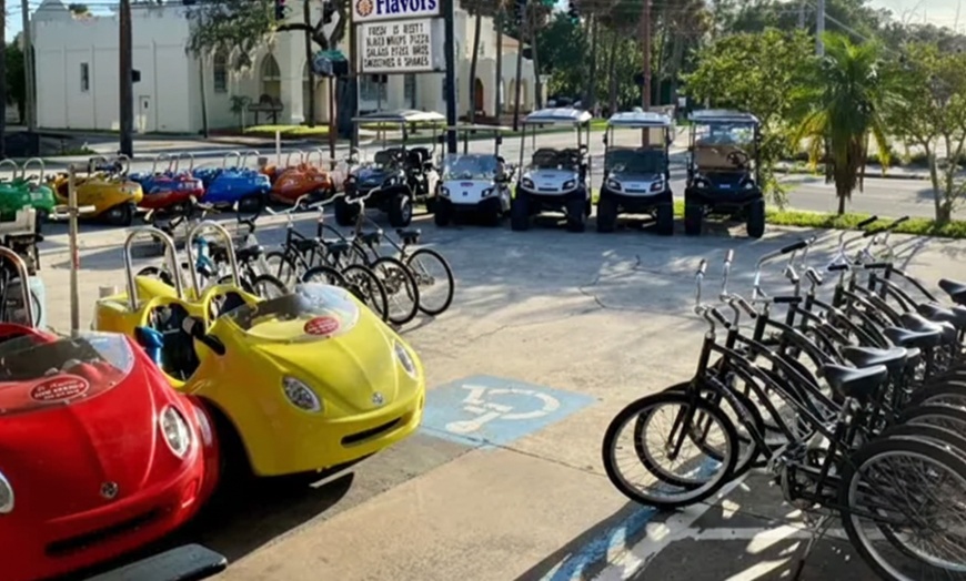 Image 2: Explore St. Augustine in a Guided Segway Tour/Scooter/Coupe Car Rental