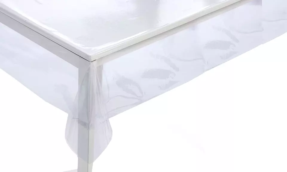 Nappe en PVC transparente et imperméable, taille au choix, livraison offerte - Primary Image