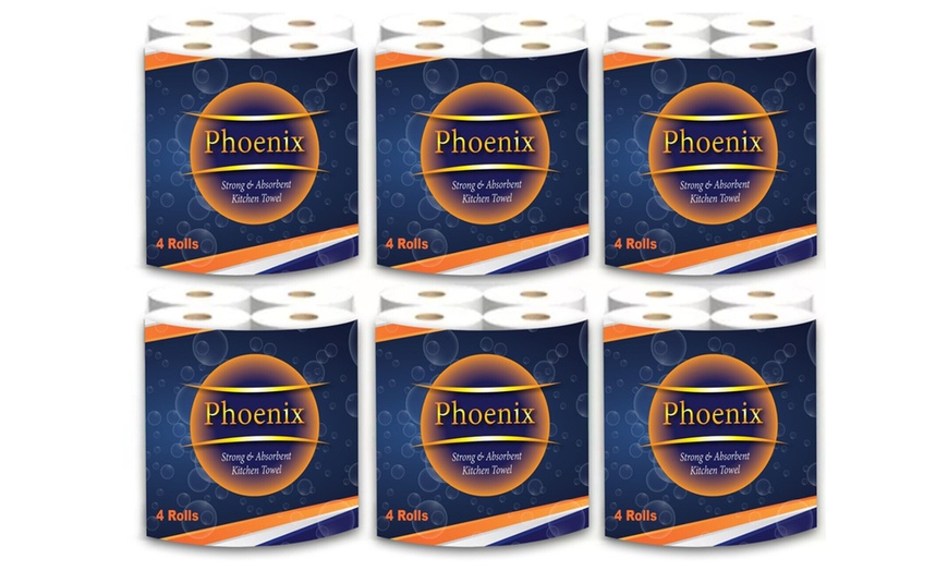 Image 4: Up to 72 Rolls of Phoenix Multipurpose 2-Ply Kitchen Towel