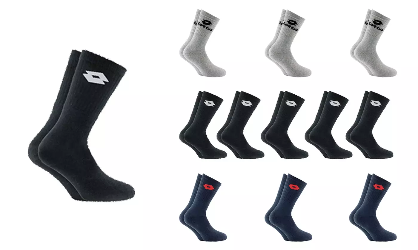 8, 12 o 16 paia di calze in cotone Lotto