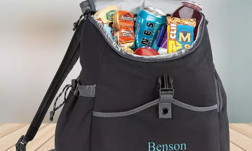 One or Two Personalized Backpack Travel Coolers from Qualtry (Up to 52% Off) - Primary Image