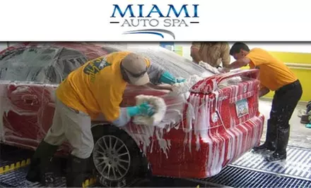 $6 for One Luxury Exterior Hand Car Wash at Miami Auto Spa (Up to $17 Value) - Primary Image