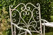 Heart Metal Garden Set of Table and Two Chairs - Image 4