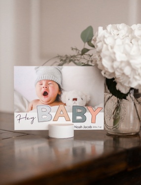 baby announcement cards by lovely little cards