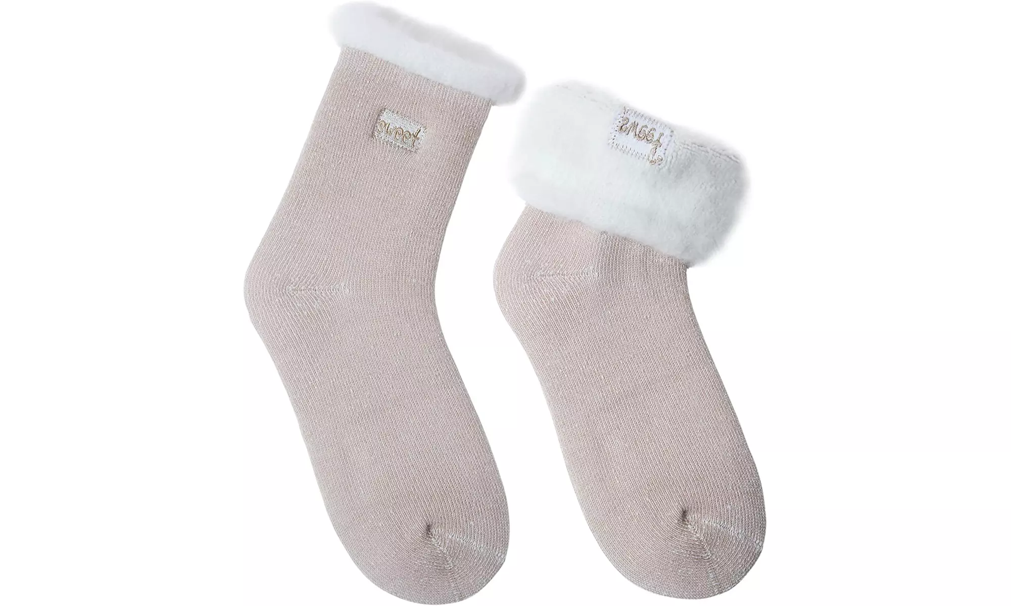 Chaussettes douces avec doublure en polaire