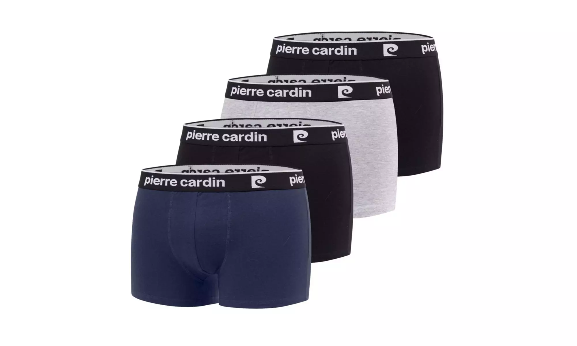 Lot de 4 boxers homme en coton Pierre Cardin, coloris et taille au choix - Second Medium