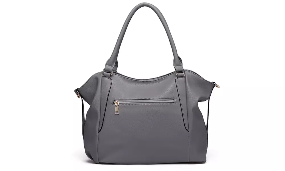 PU Leather Hobo Shoulder Bag Tote Bag