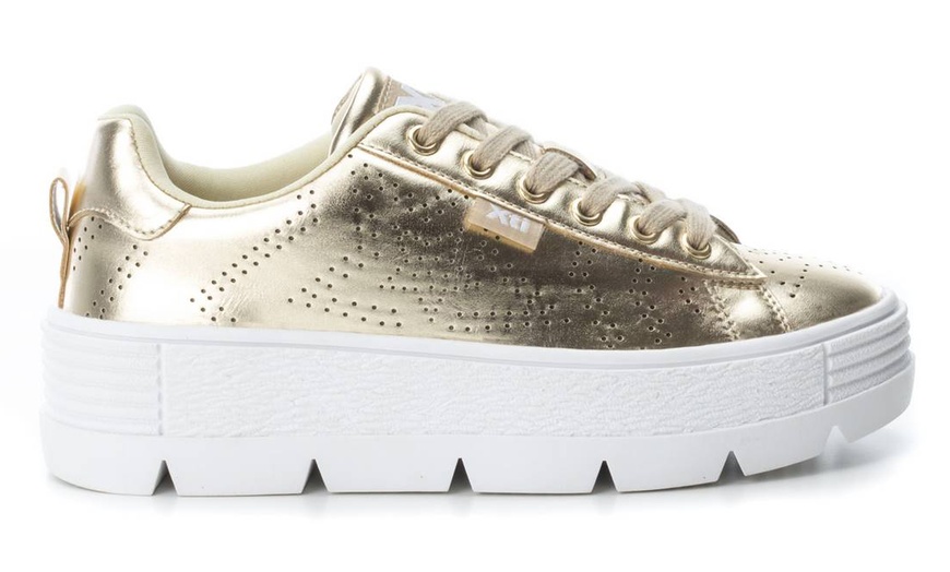 Image 2: XTI Women's Platform Sneakers