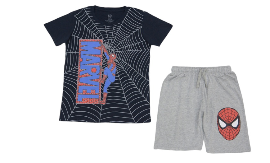 Image 6: Marvel Spiderman T-Shirt and  Short Set