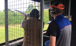 Clay Pigeon Shooting at Guns and Clays