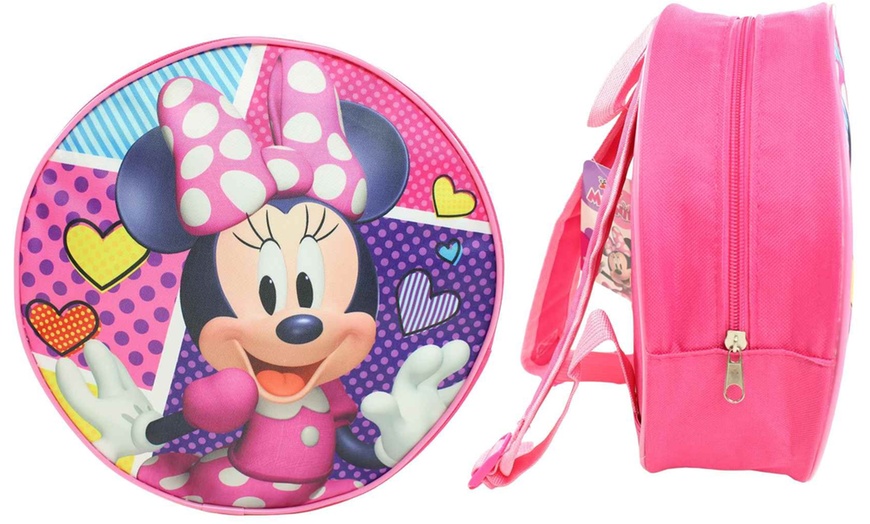 Image 9: Runder Rucksack mit Micky, Minnie oder Lilo & Stitch für Kinder