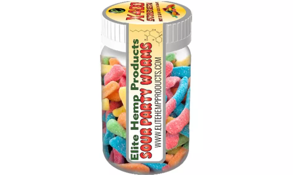 CBD Hemp-Infused Worm Gummies X400, CBD Hemp Rainbow Bites X400, or Gift Card from Tera Hemp (Up to 40% Off) - Primary Image