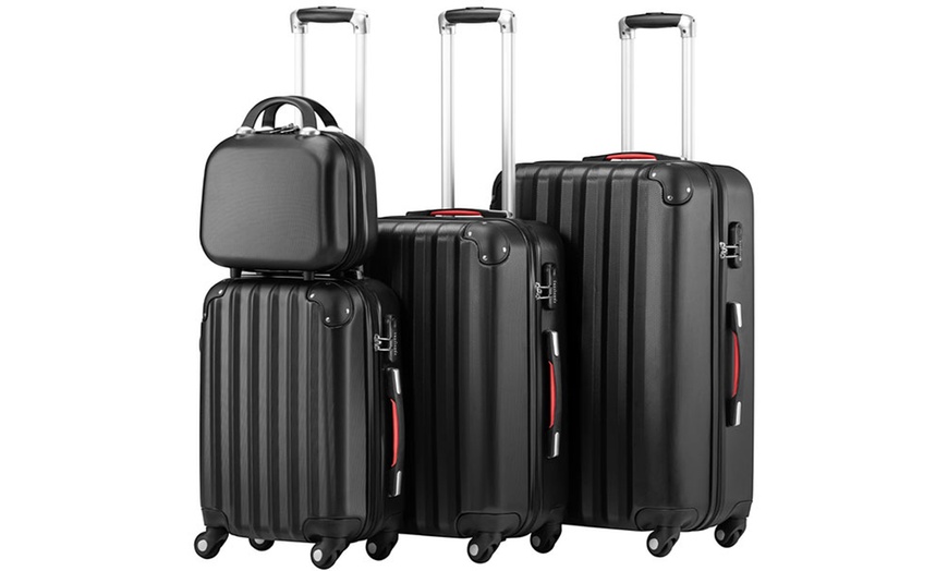 Image 6: Set di 3 valigie rigide da viaggio e beauty case Provitera