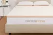 CopperFresh 3" Gel Memory Foam Mattress Topper - Second Medium