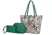MKF Collection Dalca Tote Bag Set by Mia K. (3-Piece) - Second Medium