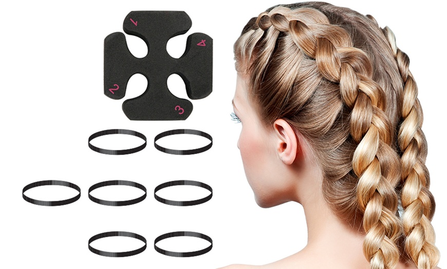 Image 2: Waterfall Braid Maker Hair Tool