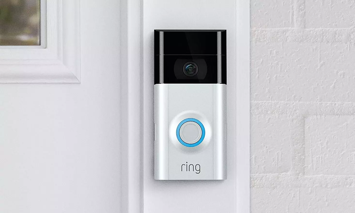 Ring Video Doorbell 2 1080P HD Wireless Camera Monitor with Night Vision - Second Medium