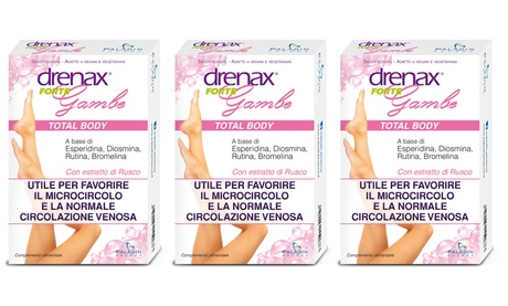 Fino a 270 compresse di Drenax Forte Gambe, per favorire la normale circolazione venosa